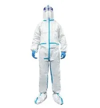 Disposable Coverall with Hood Boots