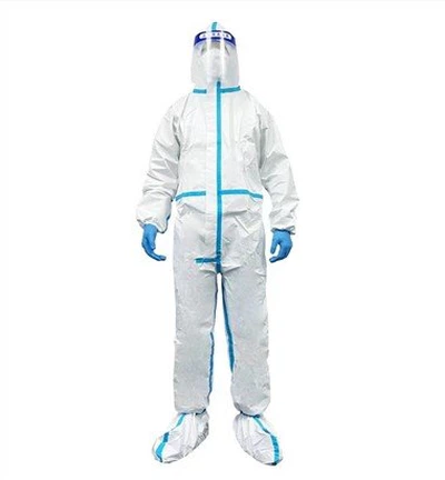 Disposable Coverall with Hood Boots